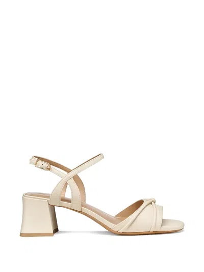 Geox New Eraklia Knotted Strap Sandals In Neutral