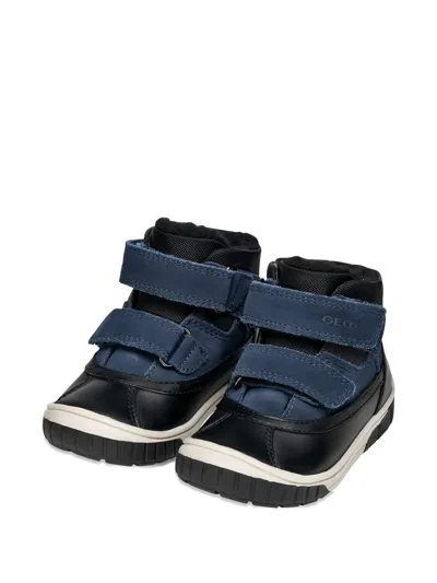 Geox Kids' Omar Waterproof Boots In Blue