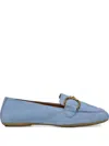 Geox Palmaria Ballet Flats In Blue