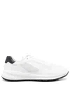 Geox Panelled Low-top Sneakers In White