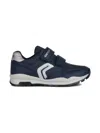 Geox Pavel Mesh Sneakers In Blue