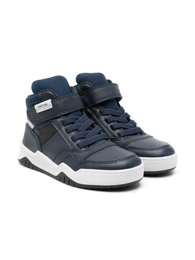 Geox Perth Boots In Blue