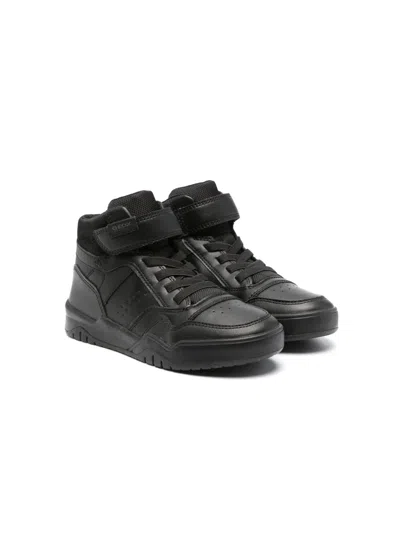 Geox Kids' Perth Booties In Black