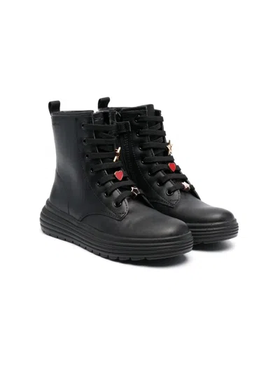 Geox Phaolae Charm Boots In Black