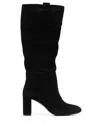 Geox Pheby 78mm Knee-high Boots In Black