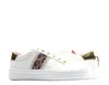 Geox Pontoise Lace-up White/off White Women's Sneakers D04feg-085bn-c1352 In White