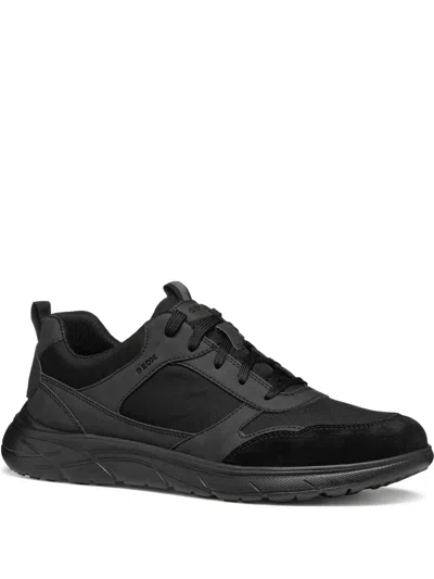 Geox Portello Leather Sneakers