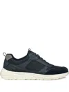 Geox Portello Leisure Sneakers In Blue