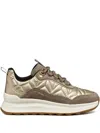 Geox Quilted Sneakers In Multi