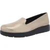 Geox Respira D Arlara Womens Leather Cushioned Insole Slip-on Shoes In Multi