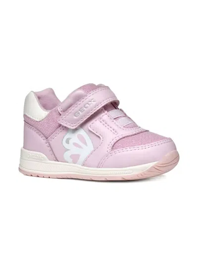Geox Kids' Rishon Sneakers In Pink