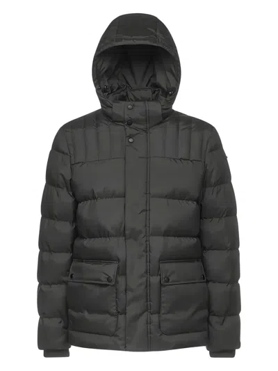 Geox Sandford Hooded Jacket In Black