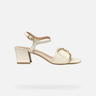 Geox New Eraklia 50 Woman In Off-white