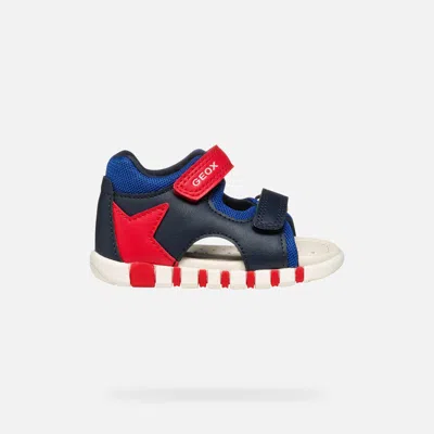 Geox Kids'  Sandal Iupidoo Baby In Marineblau/königsblau