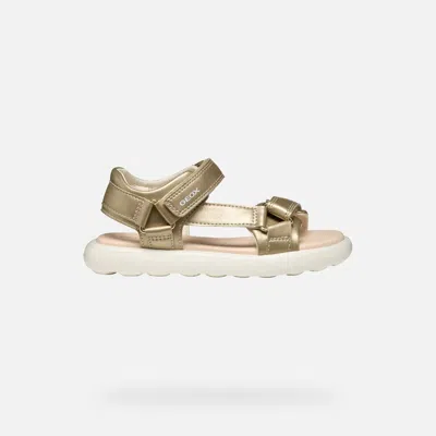 Geox Kids'  Sandal Puffypop Girl In Hellgold