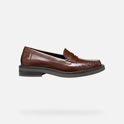 Geox Serilda Woman Chestnut In Brown