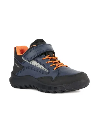 Geox Kids' Simbyos Abx Boots In Blue