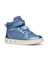Geox Skylin Girl Dark Sky/light Coral In Blue