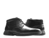 Geox Lace-up Leather Boots In Black