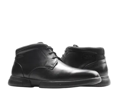 Geox Smoother Chukka Black Leather Men's Casual Shoes U04avb-00043-c9999