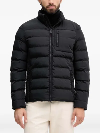 Geox Snake 2.0 Zip Pocket Jacket In Black