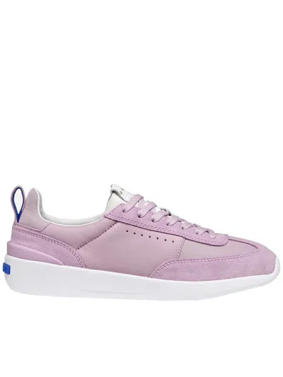 Geox Gxrn 02 Suede Sneakers In Pink
