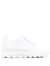 Geox Sock-style Sneakers In White