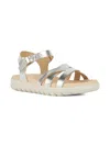 Geox Sandal Soleima Girl In Silver