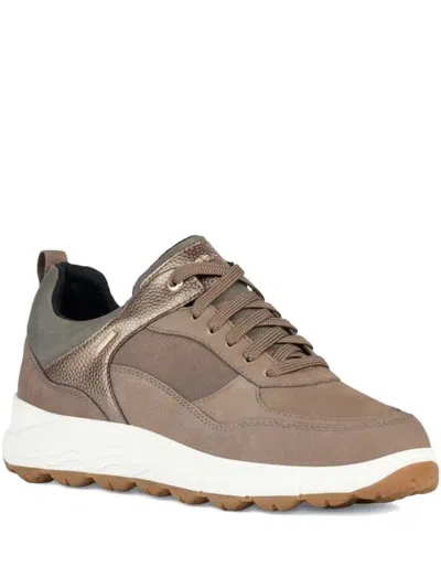 Geox Spherica 4x4 Abx Sneakers In Brown