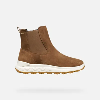 Geox Spherica 4x4 Abx Woman Mud In Brown