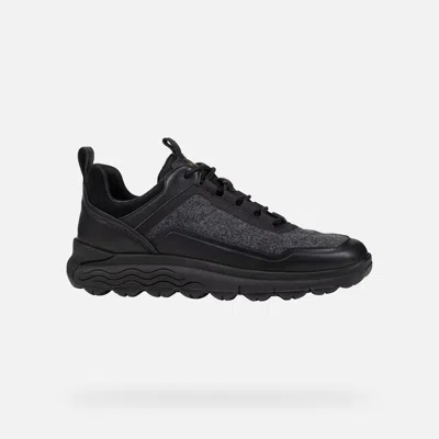 Geox Spherica 4x4 Woman Charcoal/black