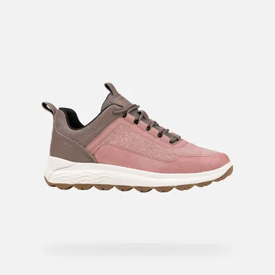 Geox Spherica 4x4 Woman Rose Smoke In Pink