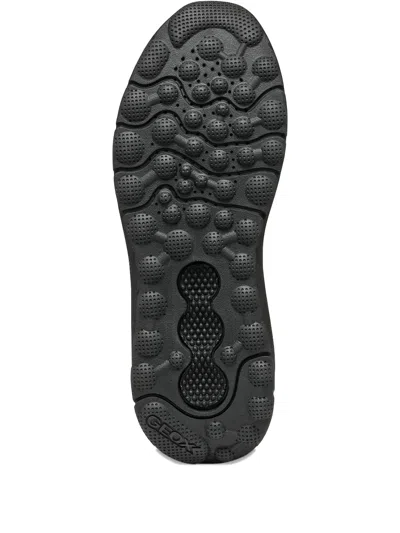 Geox Spherica Actif X Breathable Knit Sneakers In Black