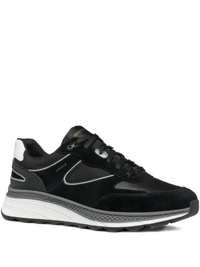 Geox Spherica Actif X1 Abx Sneakers In Black