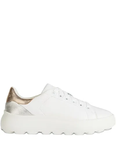 Geox Spherica Ec4.1 Leather Sneakers