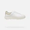Geox Spherica Ec4.1 Woman White/light Gold
