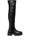 Geox Spherica Ec7 Over-the-knee-high Boots In Black
