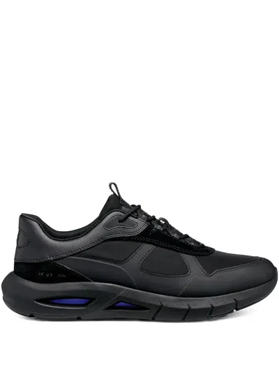 Geox Spherica Ecub-5 Sneakers In Black