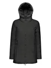 Geox Spherica Hooded Jacket In Black