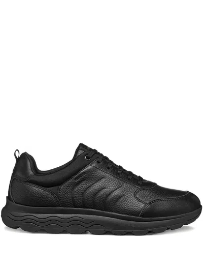Geox Spherica Leather Sneakers