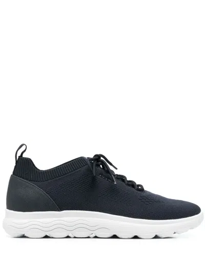 Geox Spherica Lo-top Sneakers In Blue