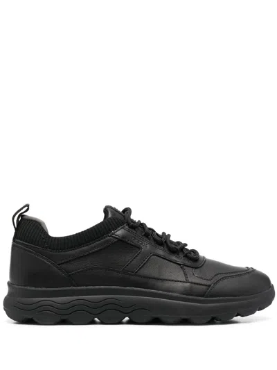 Geox Spherica Low-top Trainers In Black
