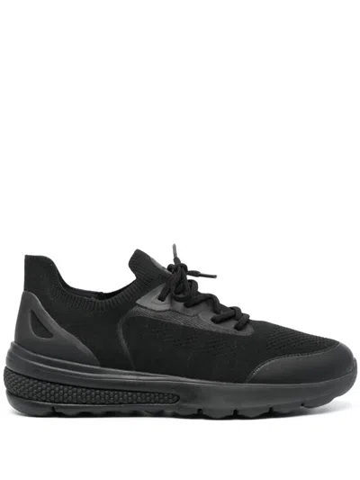 Geox Spherica Low-top Trainers In Black