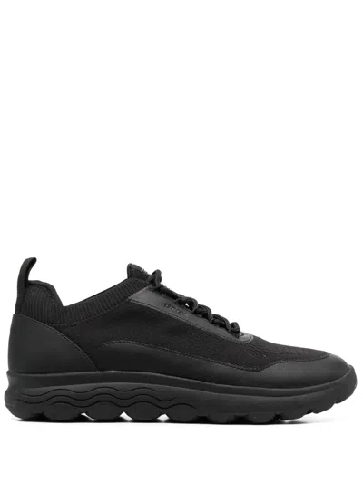 Geox Spherica Low-top Trainers In Schwarz