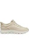 Geox Spherica Plus Lace-up Sneakers In Neutral