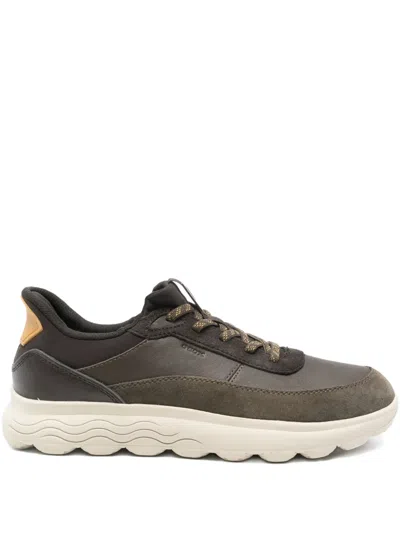 Geox Spherica Plus Sneakers In Green