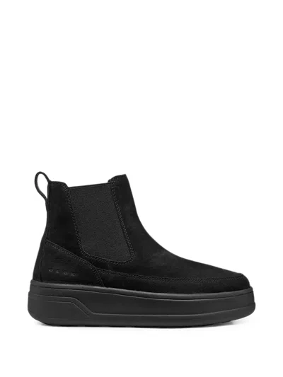 Geox Spherica™ Slip-on Chelsea Boots In Black