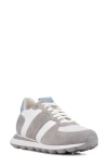 Geox Spherica Sneaker In Light Grey/white