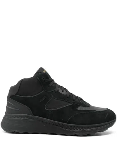 Geox Spherica Sneakers In Black