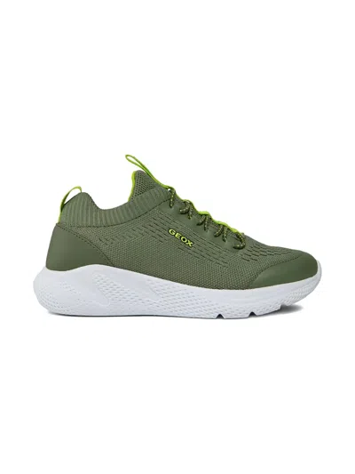 Geox Kids' Sprintye Lace-up Sneakers